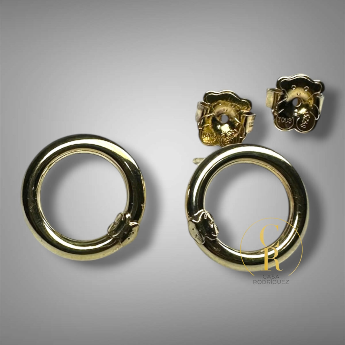 Aretes Tous Hold Vermeil