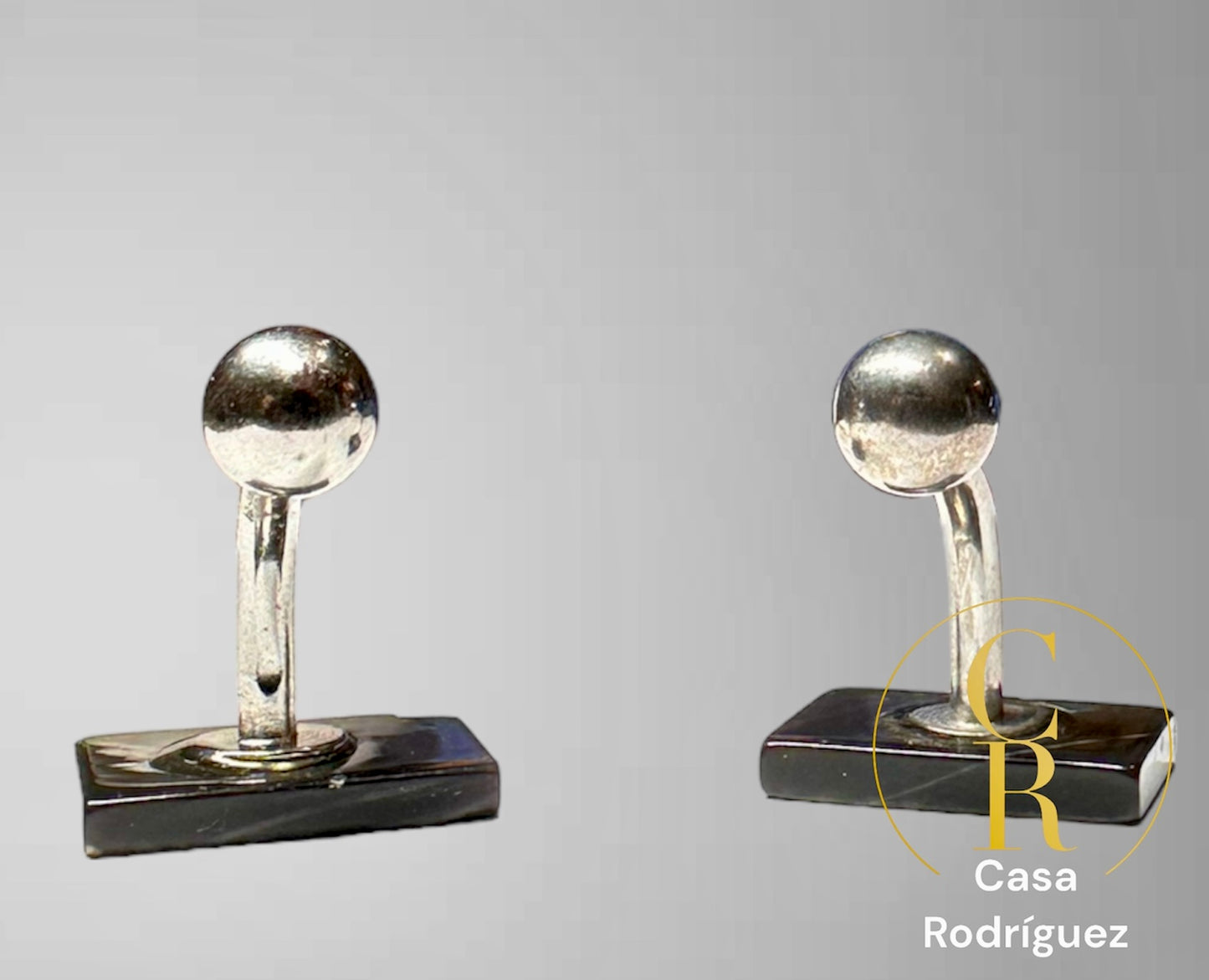 Mancuernillas Hugo Boss Negras