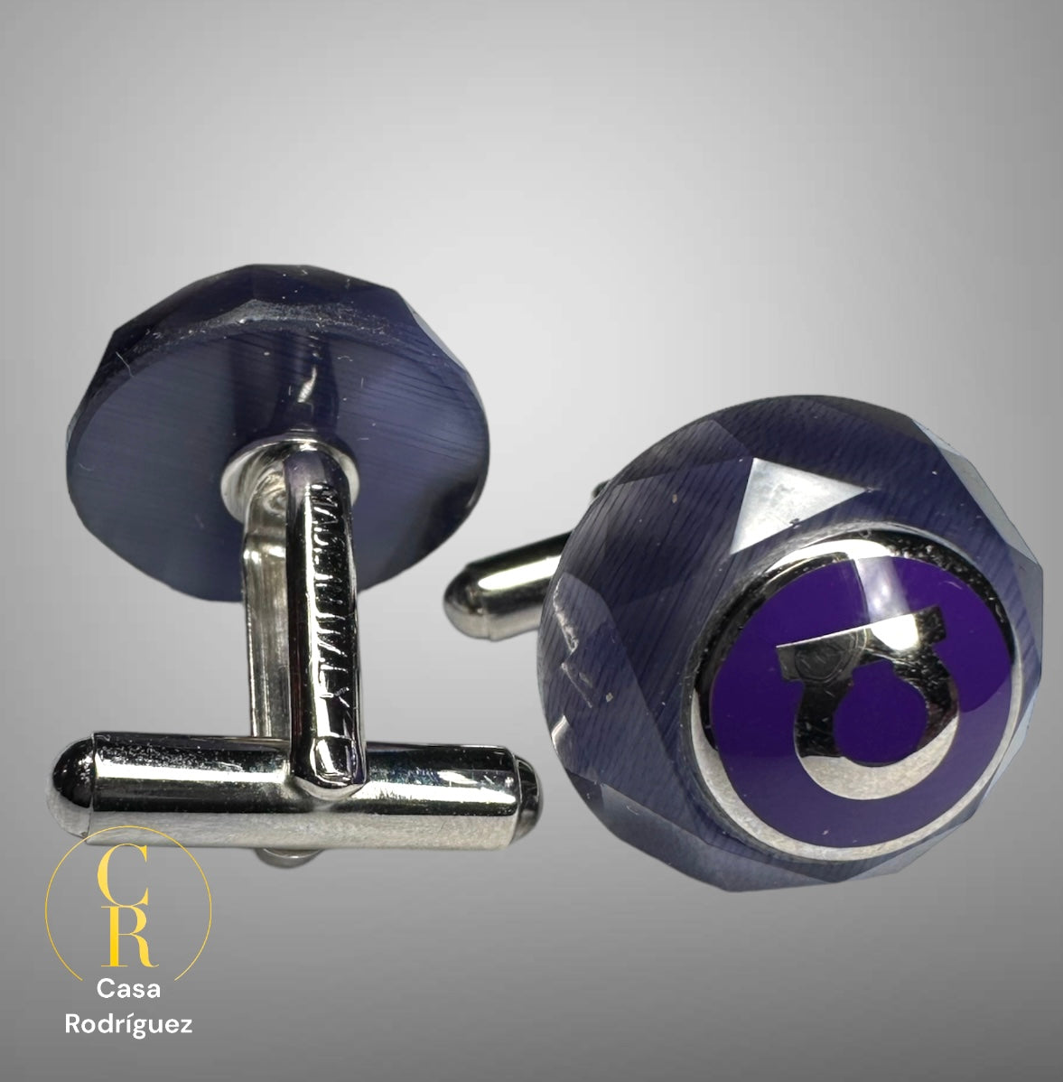 Mancuernillas Ferragamo Morado