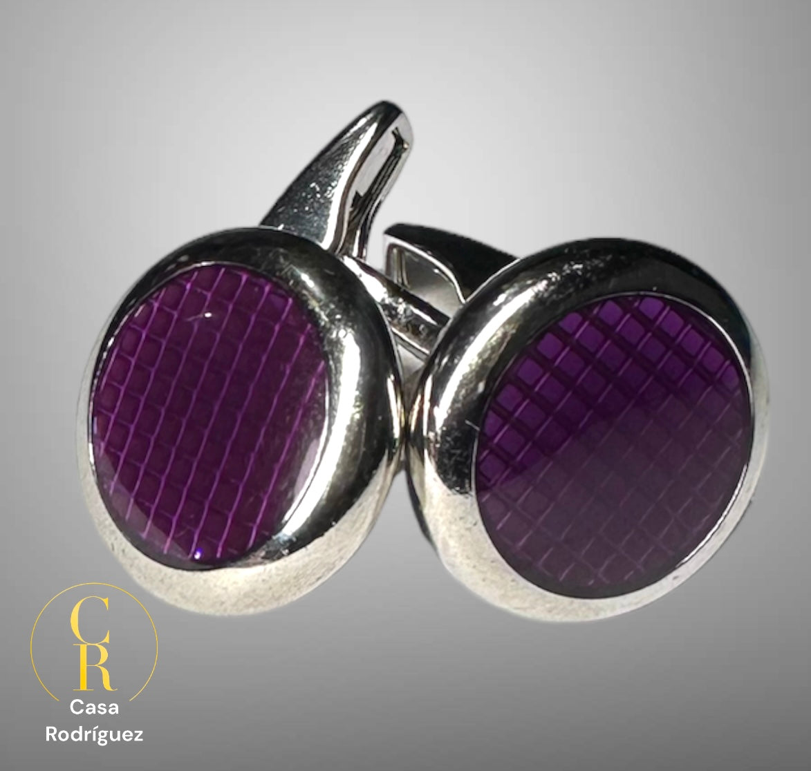 Mancuernillas Hugo Boss Morado