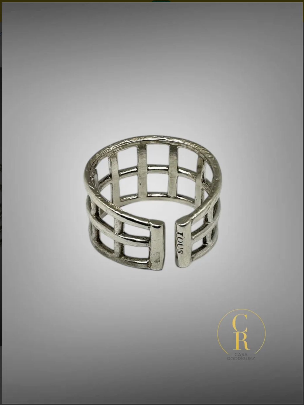 Anillo Tous Cuadrados