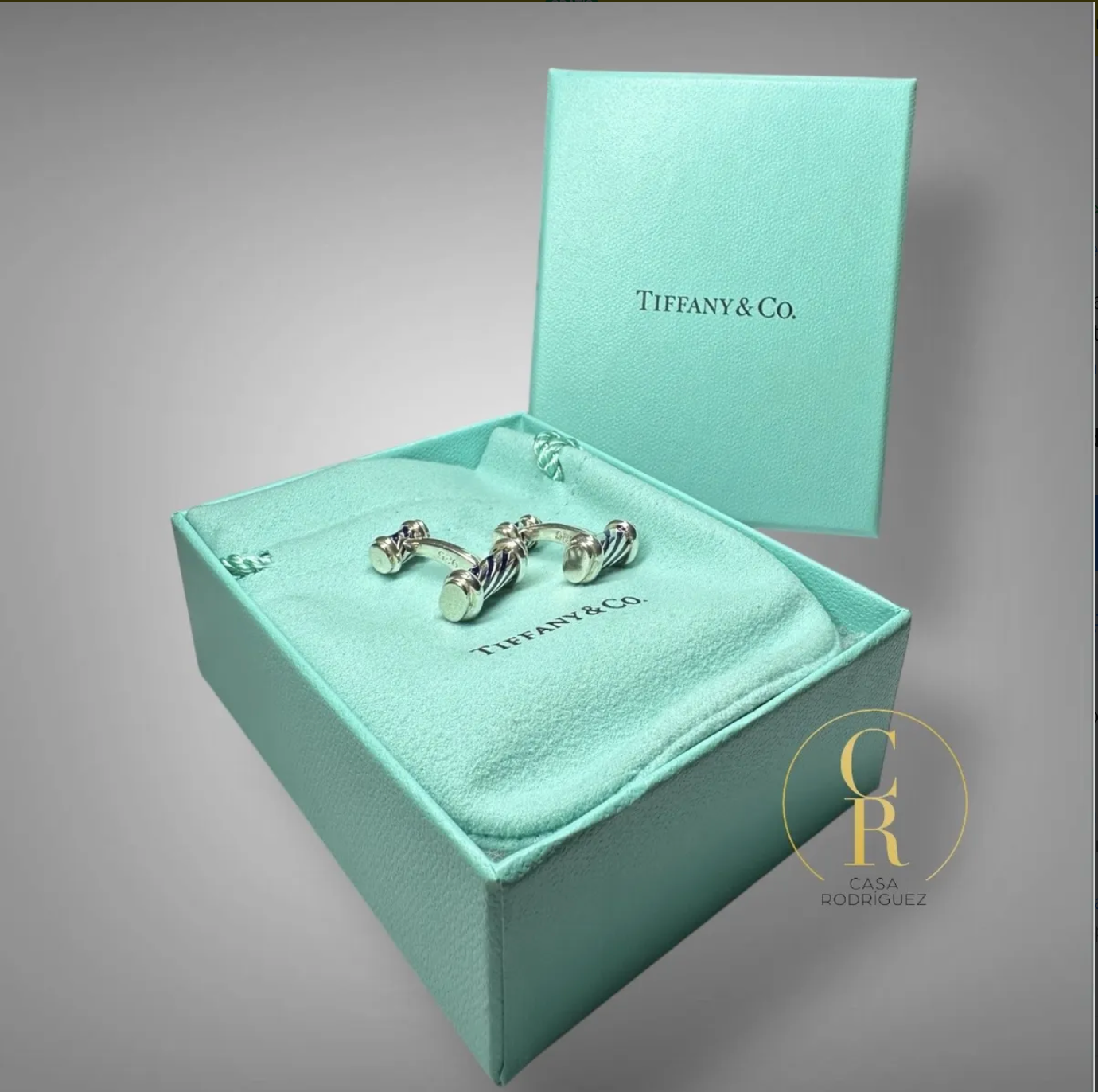 Mancuernillas Tiffany & Co.
