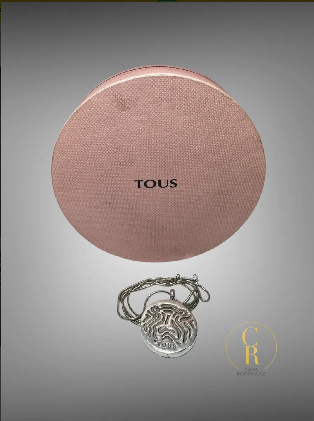 Collar Tous Grabado Osito
