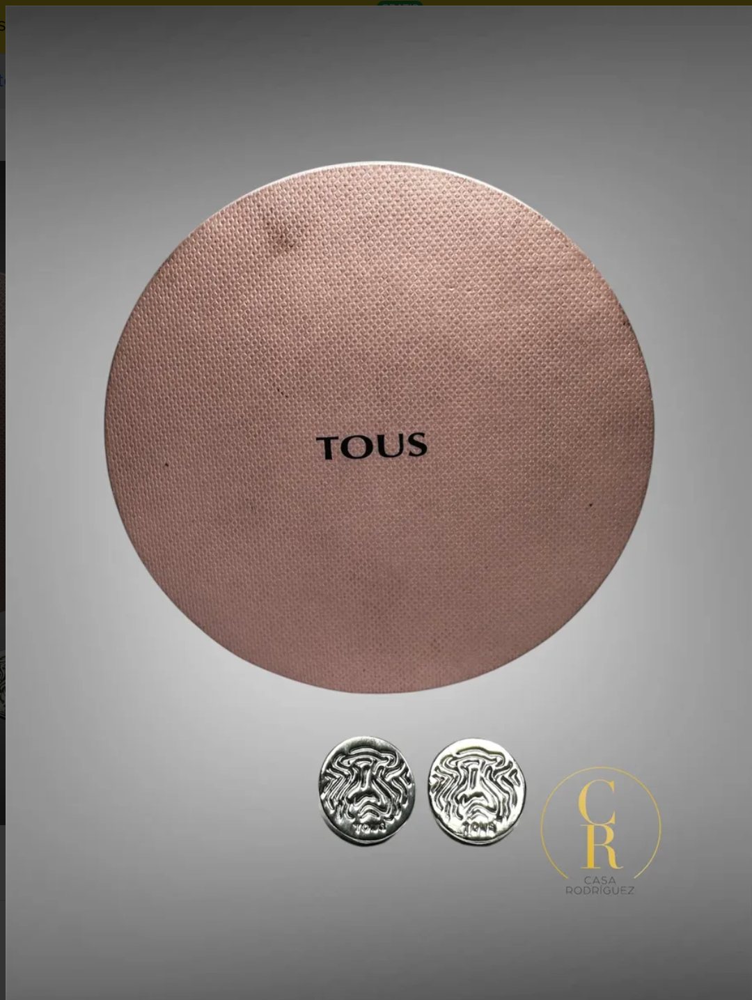 Aretes Tous Circulares Plata