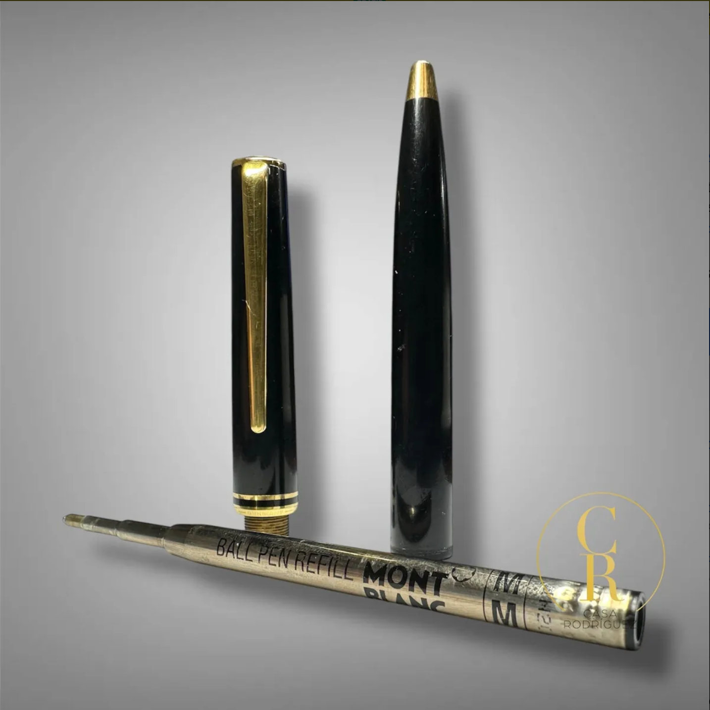 Pluma Montblanc Meisterstuck Vintage Negro