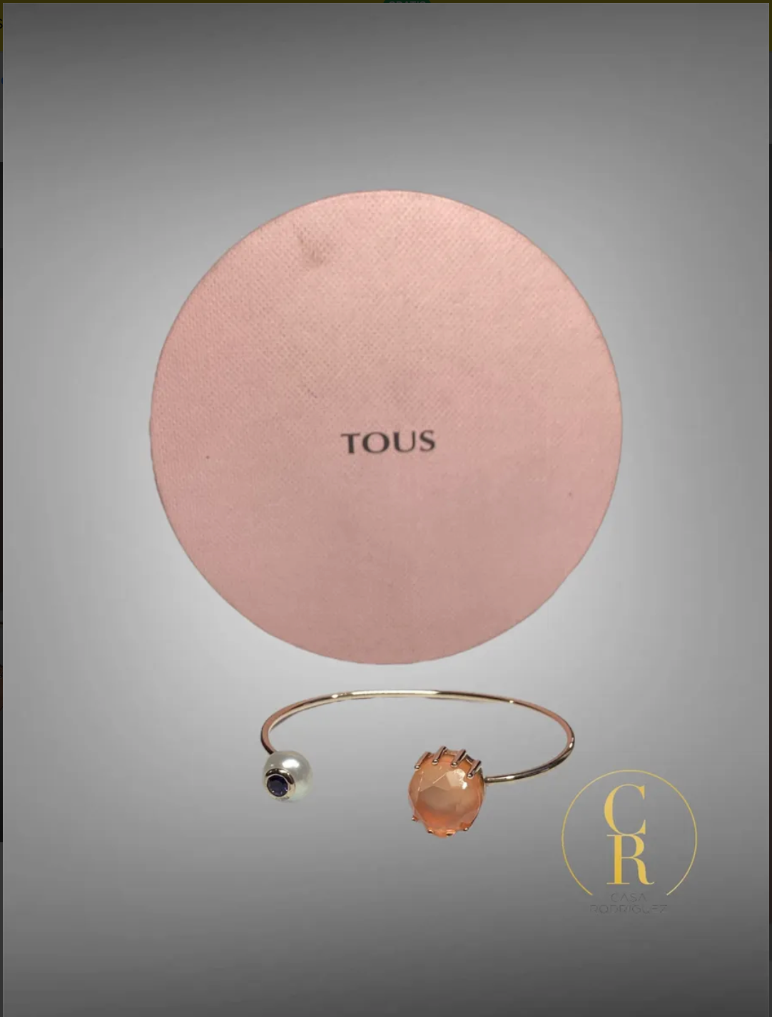 Pulsera Tous Perla Y Topacio