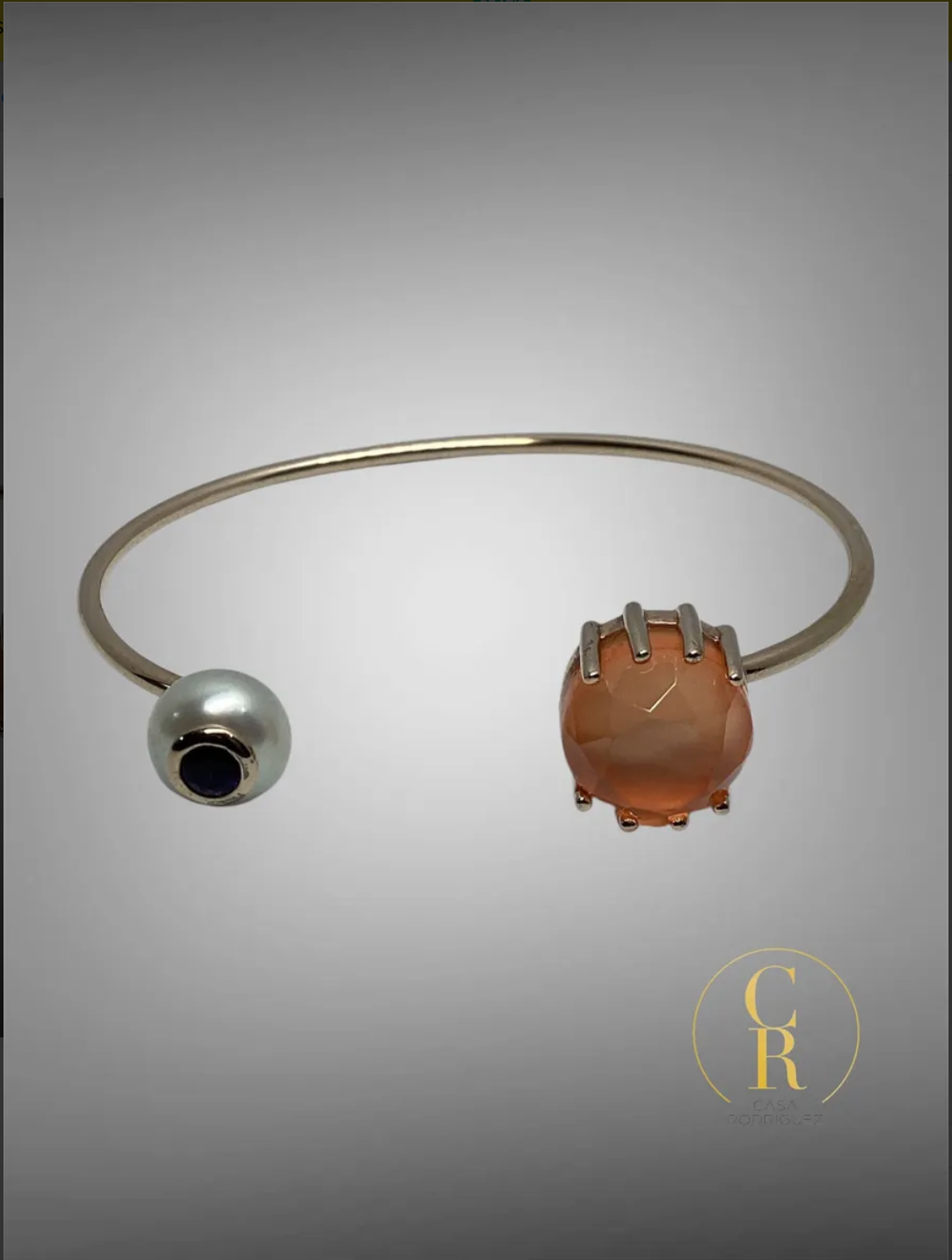 Pulsera Tous Perla Y Topacio