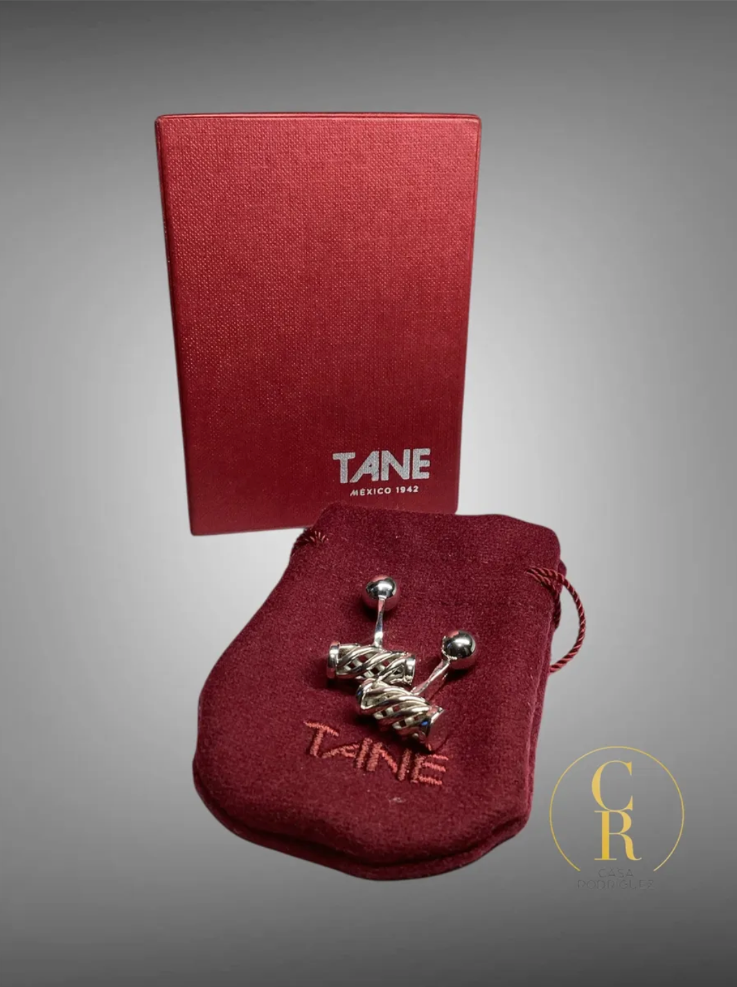 Mancuerillas Tane Entrelazado