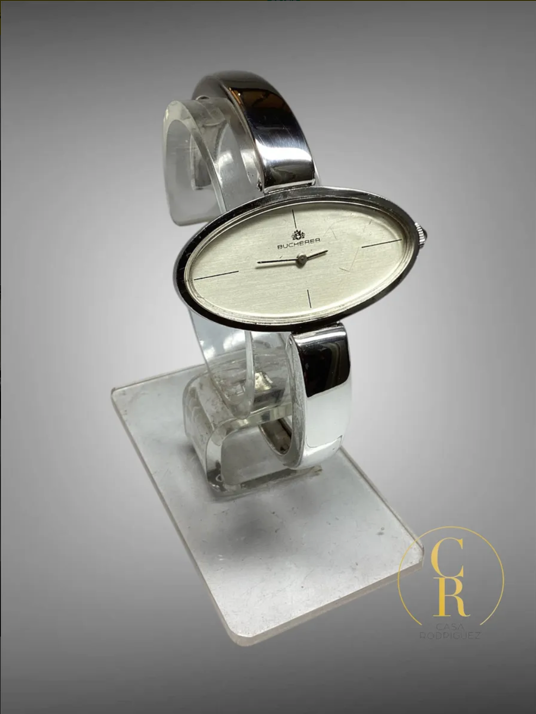 Reloj Bucherer Plata Plateado Blanco