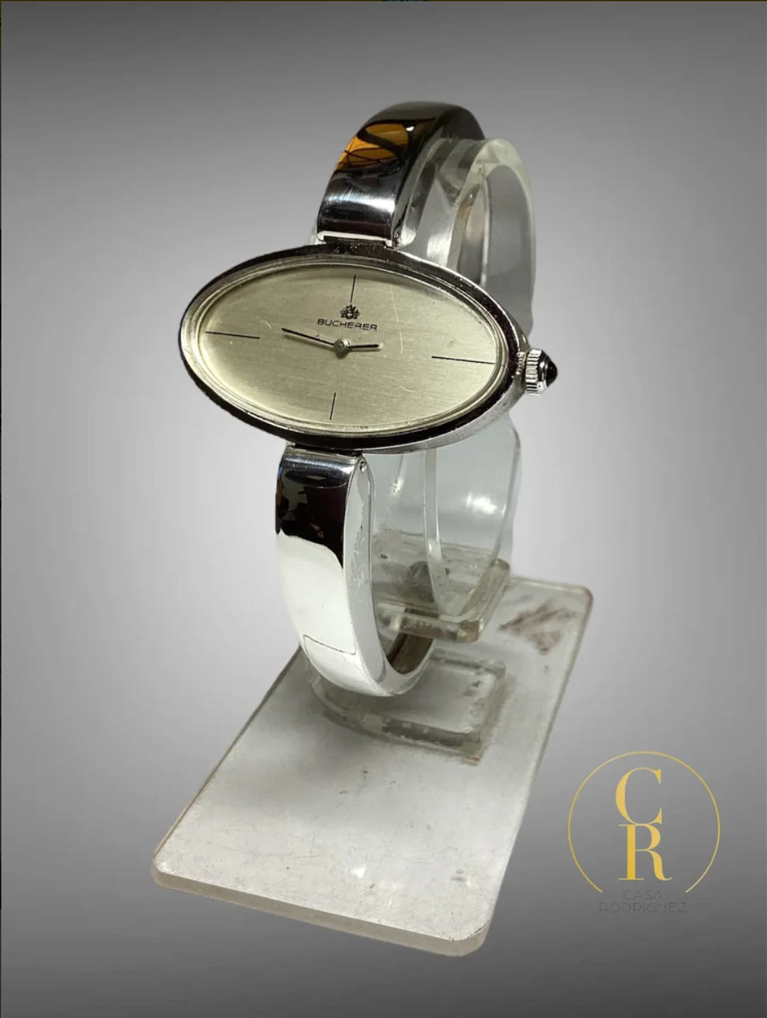Reloj Bucherer Plata Plateado Blanco