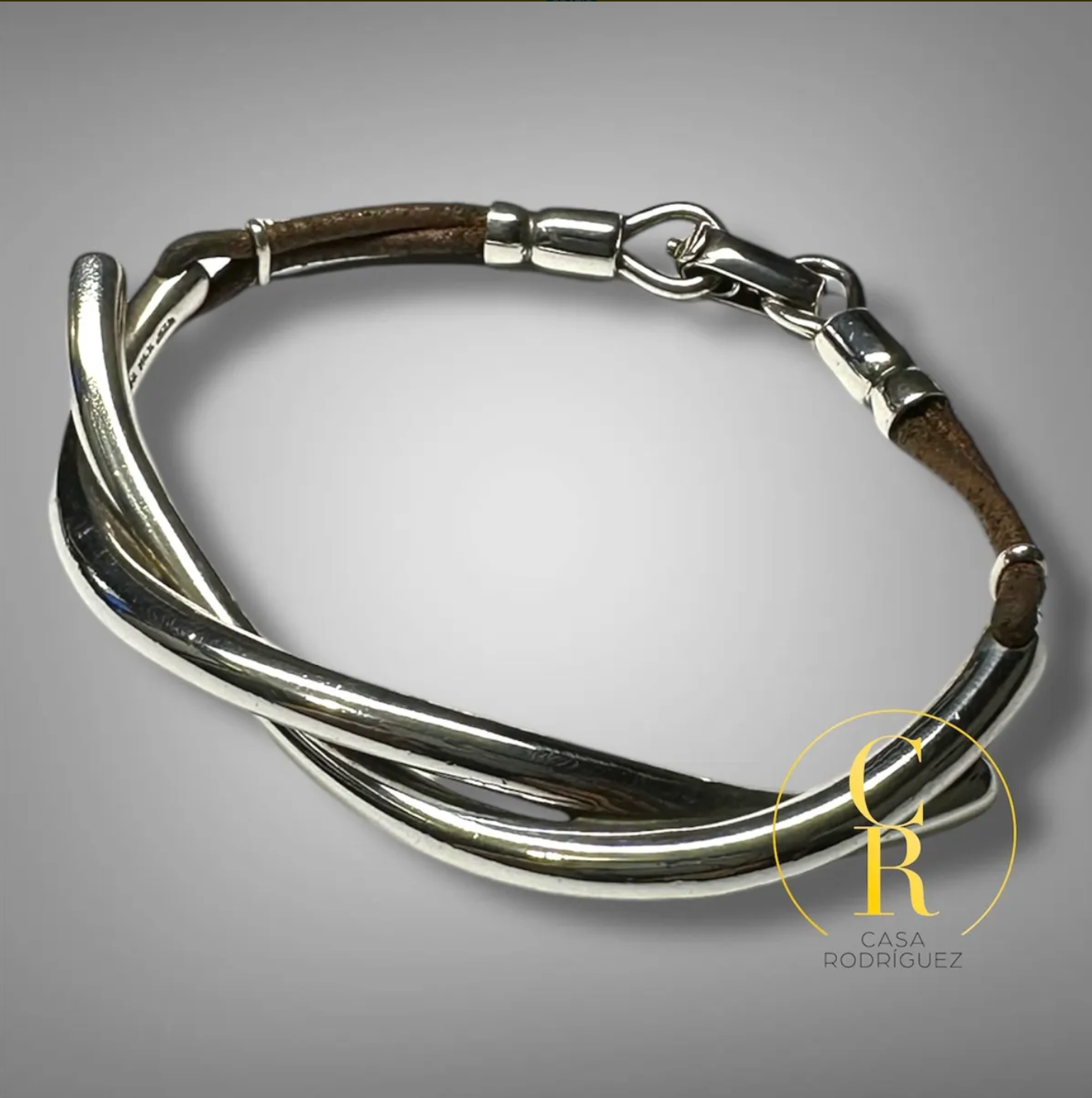 Pulsera Tane Cuero Entrelazado