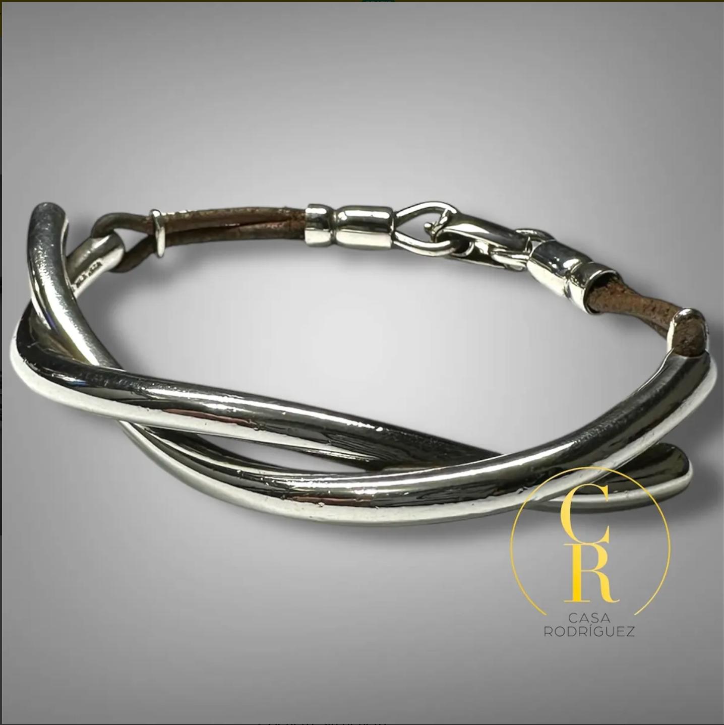 Pulsera Tane Cuero Entrelazado