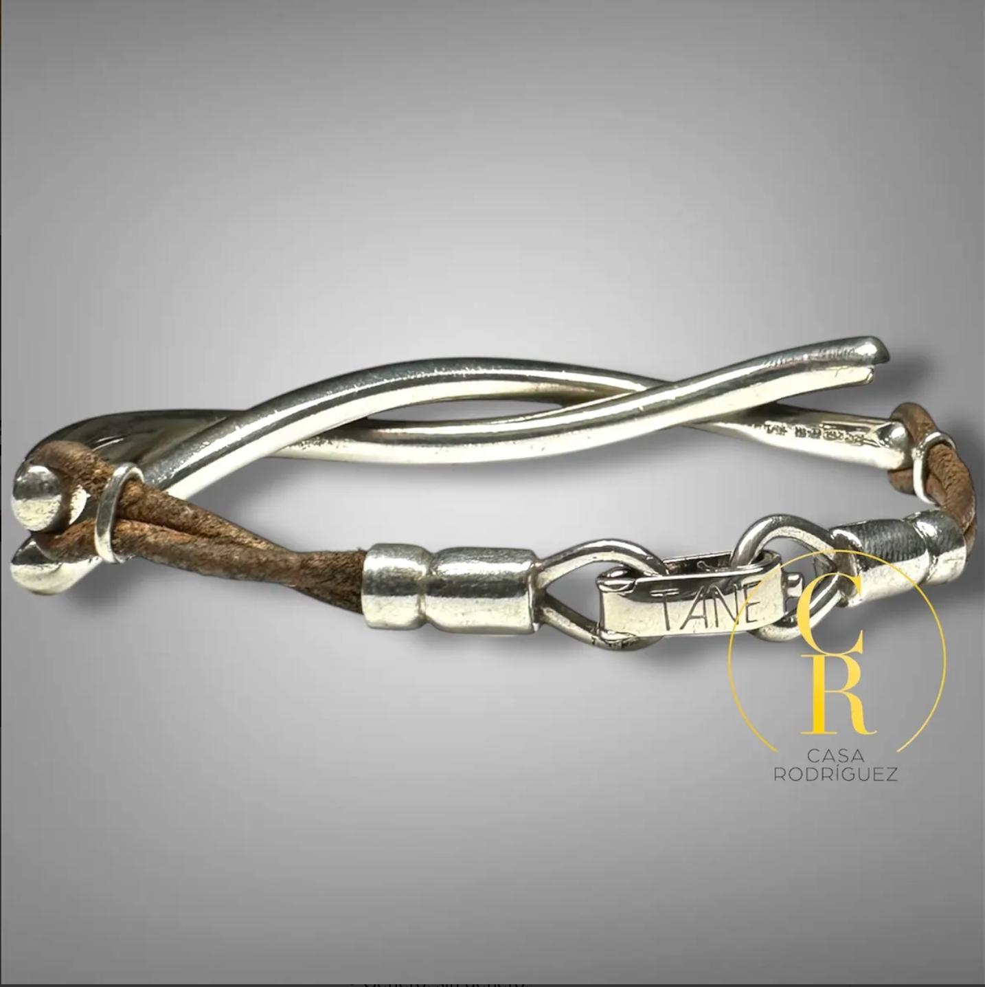 Pulsera Tane Cuero Entrelazado