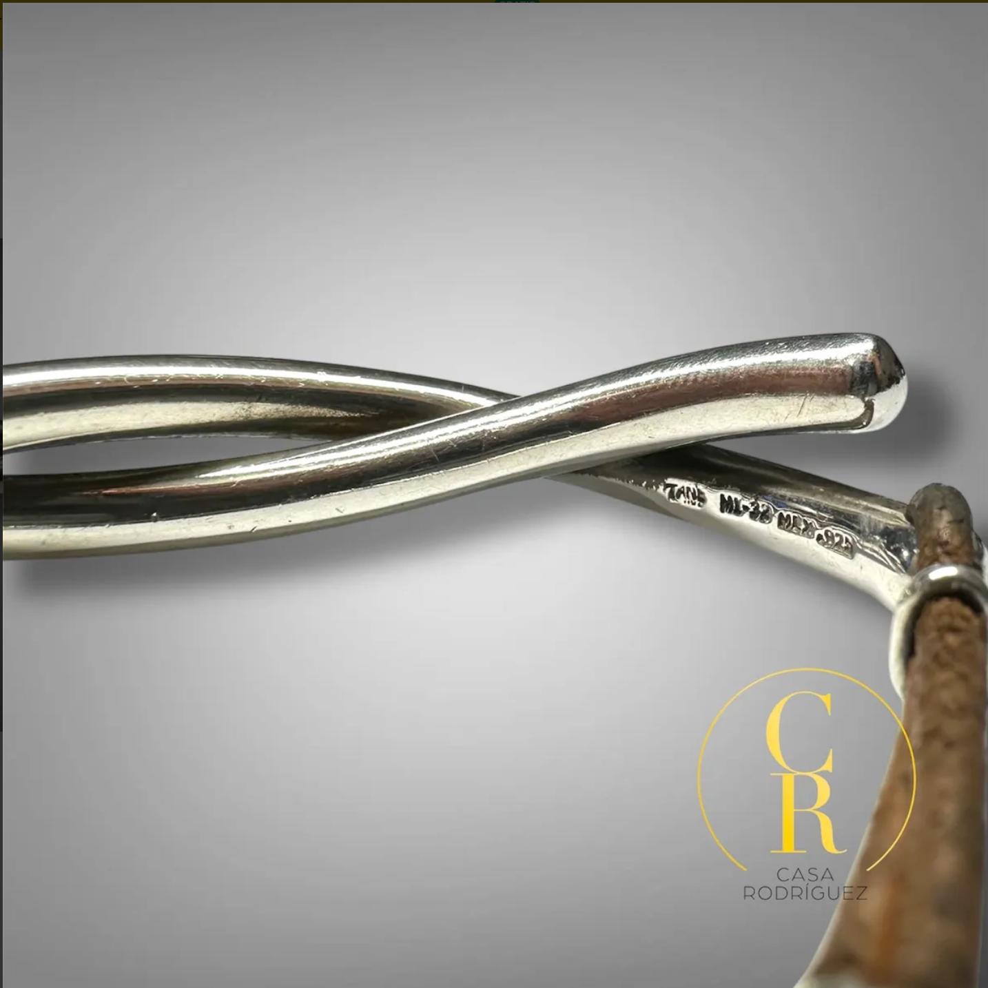 Pulsera Tane Cuero Entrelazado