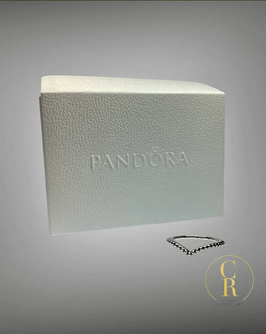 Anillo Pandora Tiara Cuentas