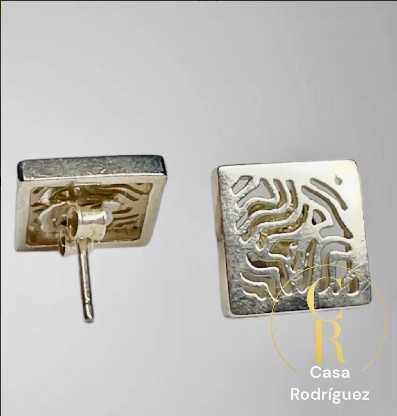 Aretes Tous Cuadrados