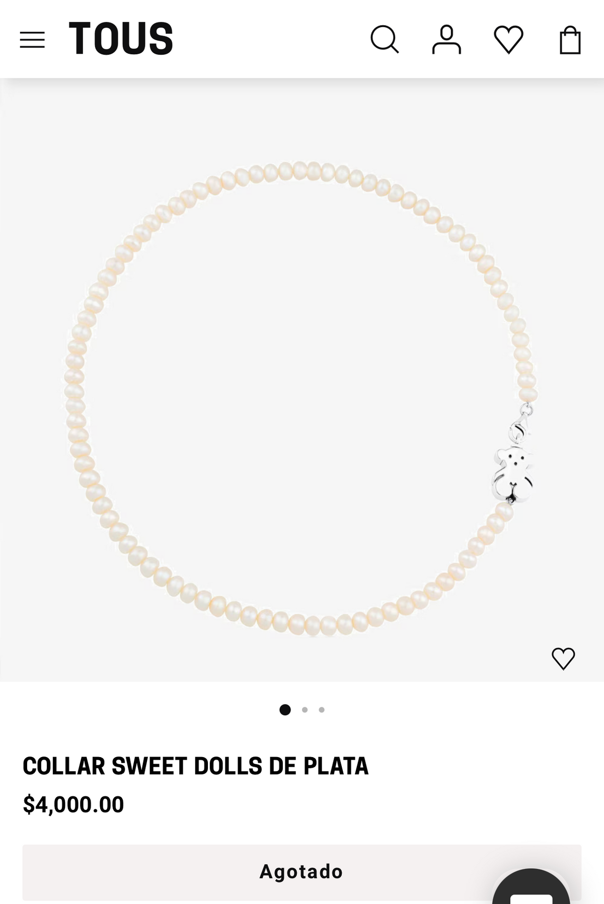 Collar TOUS Sweet Dolls