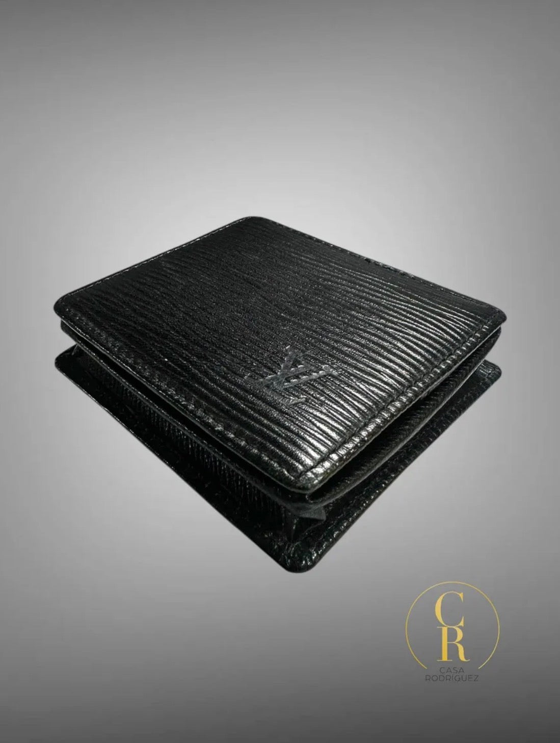 Monedero Louis Vuitton Lv Negro Rayas