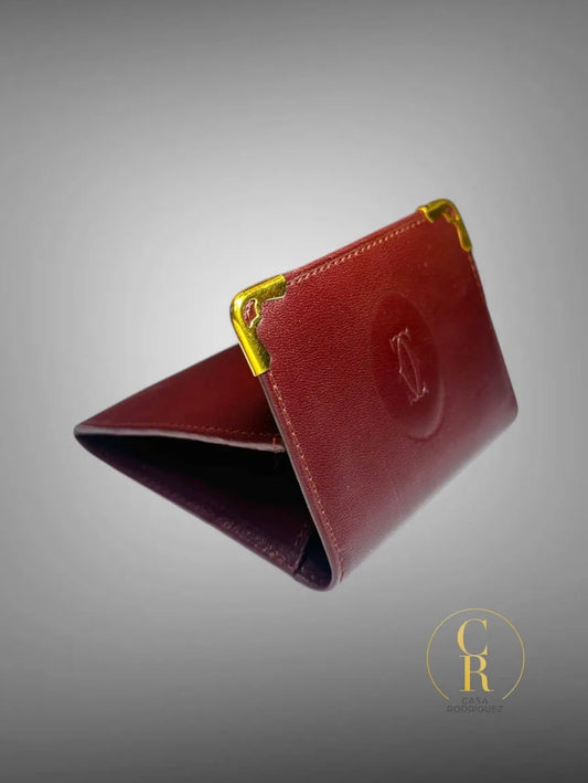 Monedero Cartier, Must De Cartier Vino Liso