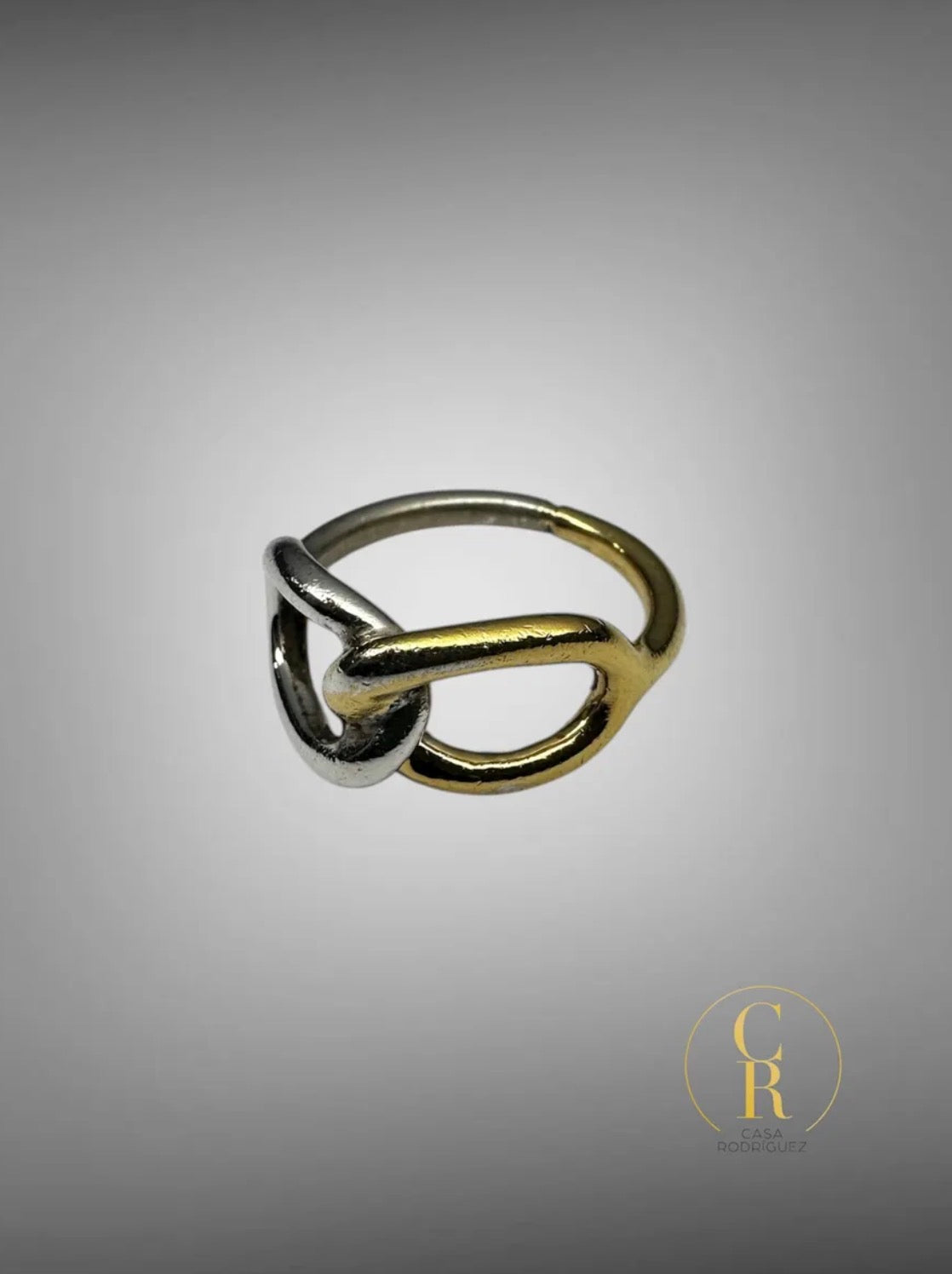 Anillo Tane Entrelazado Vermeil