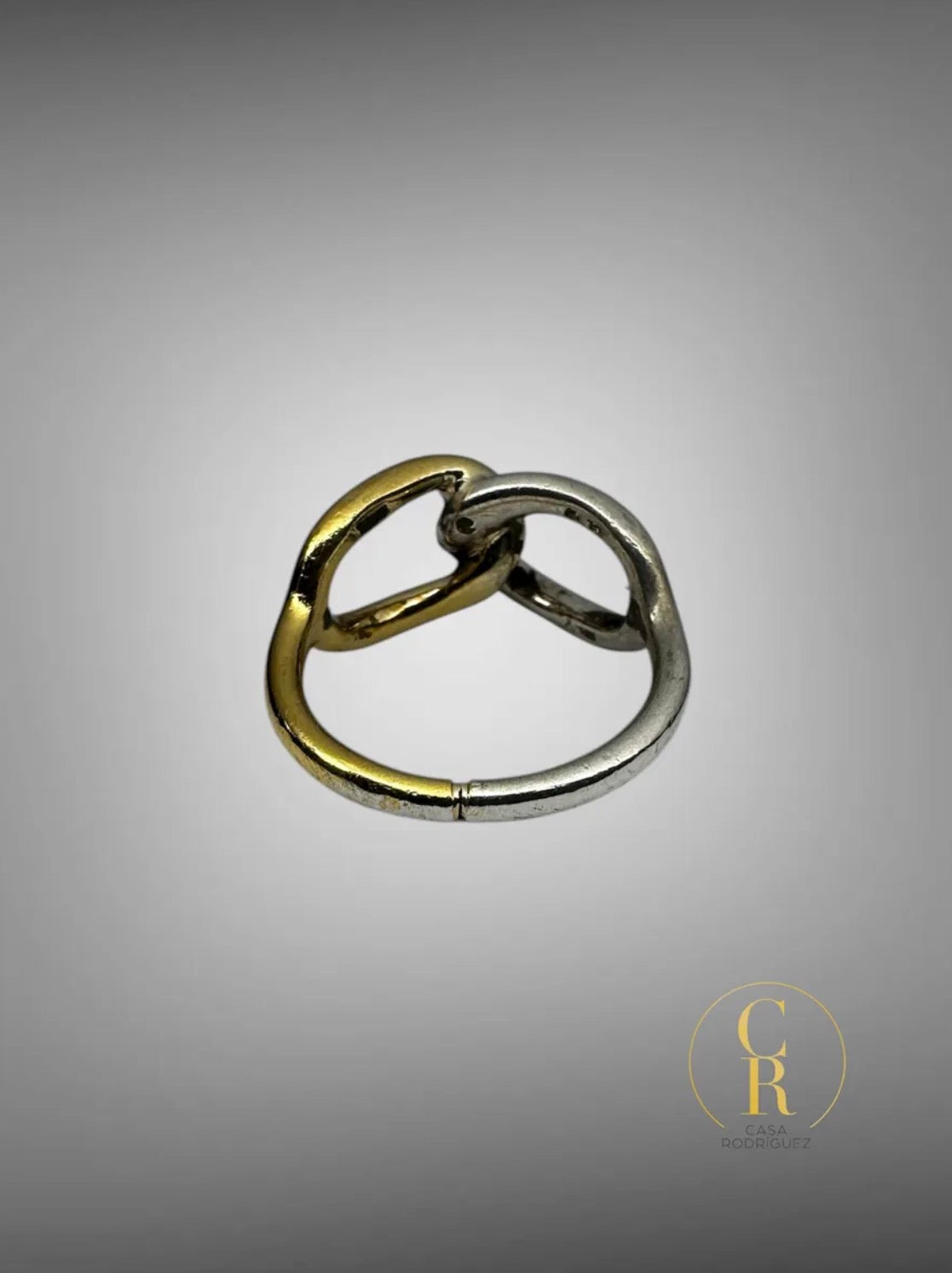 Anillo Tane Entrelazado Vermeil