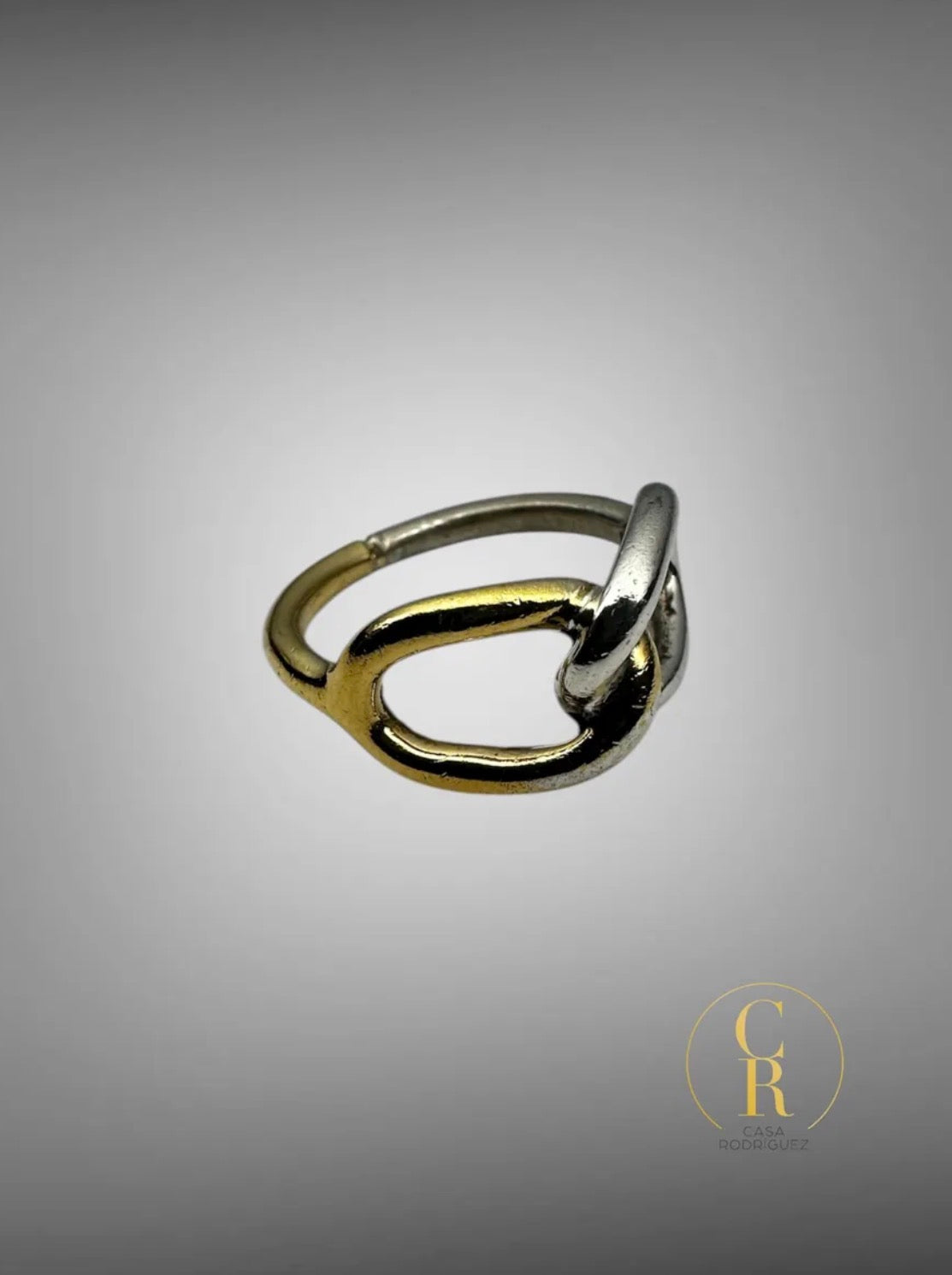 Anillo Tane Entrelazado Vermeil