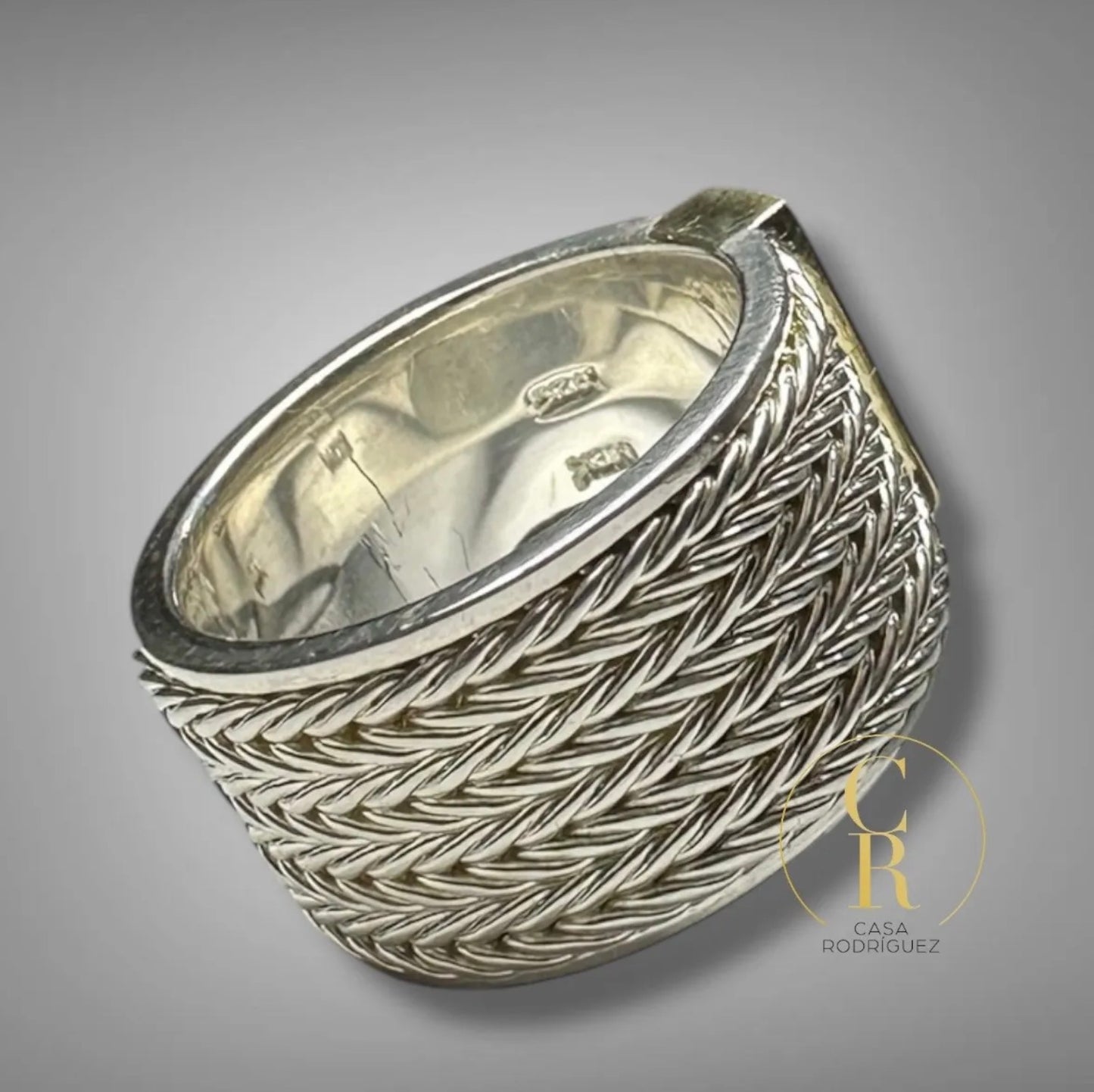Anillo Tane Bizantino Vermeil