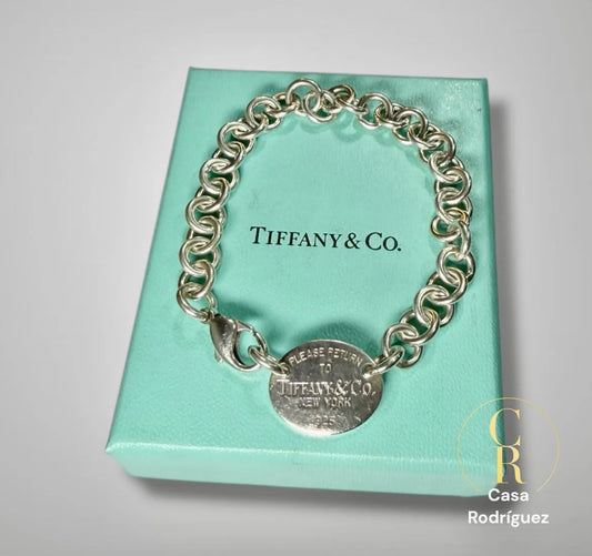 Pulsera Tiffany & Co. Ovalo Return To Tiffany