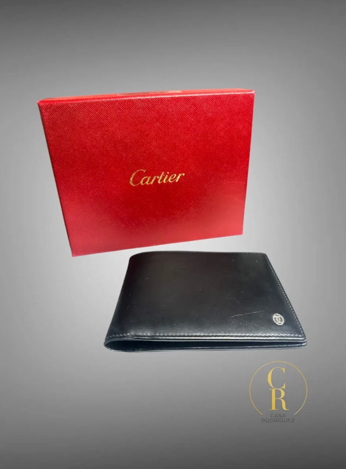 Cartera Cartier Must Piel Negra
