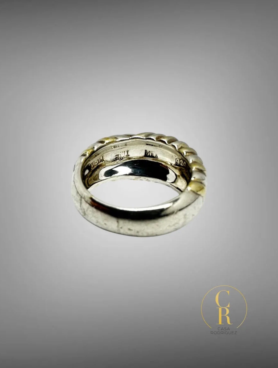 Anillo Tane Concha Vermeil
