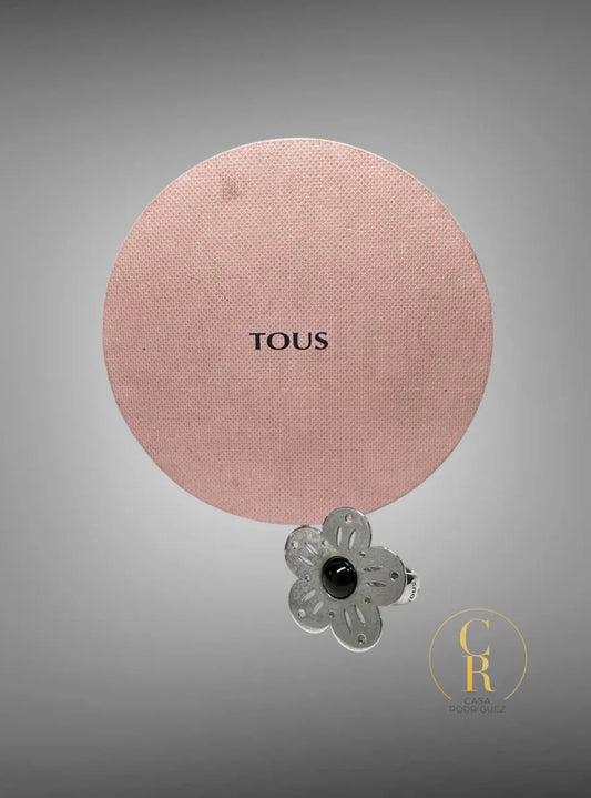 Anillo Tous Flor Onix Negro
