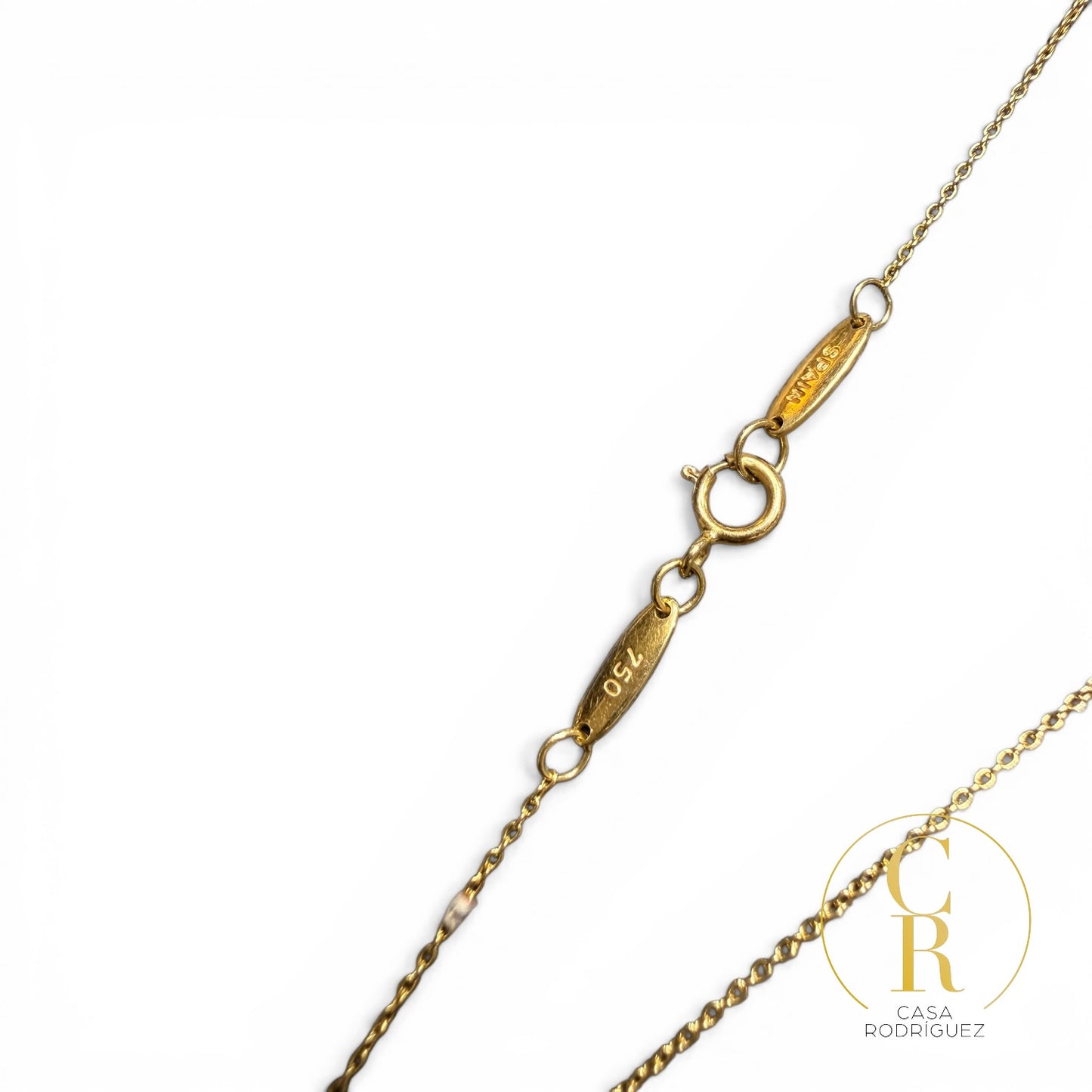Conjunto collar y aretes Tiffany Starfish 18k