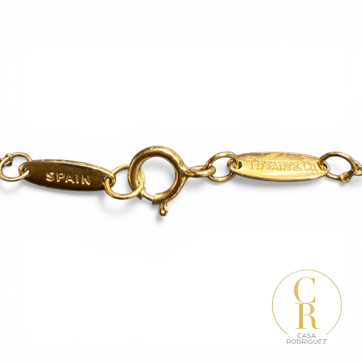 Conjunto collar y aretes Tiffany Starfish 18k