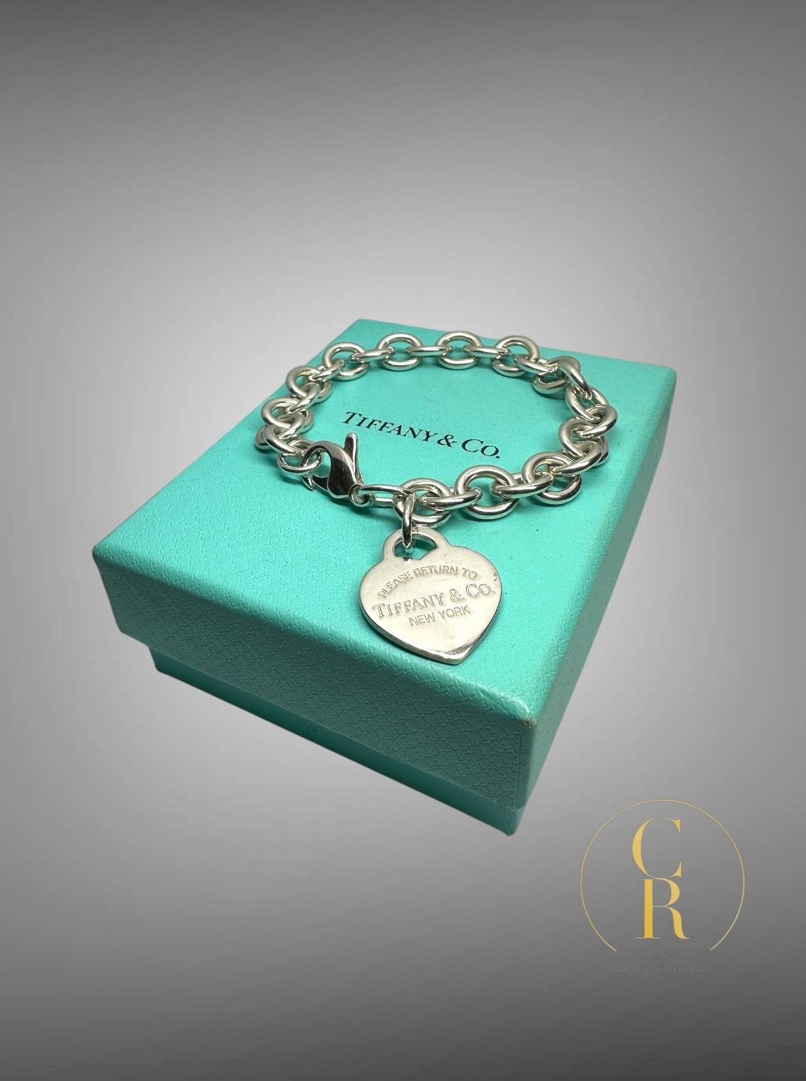 Pulsera Tiffany & Co. Please Return To  Corazón