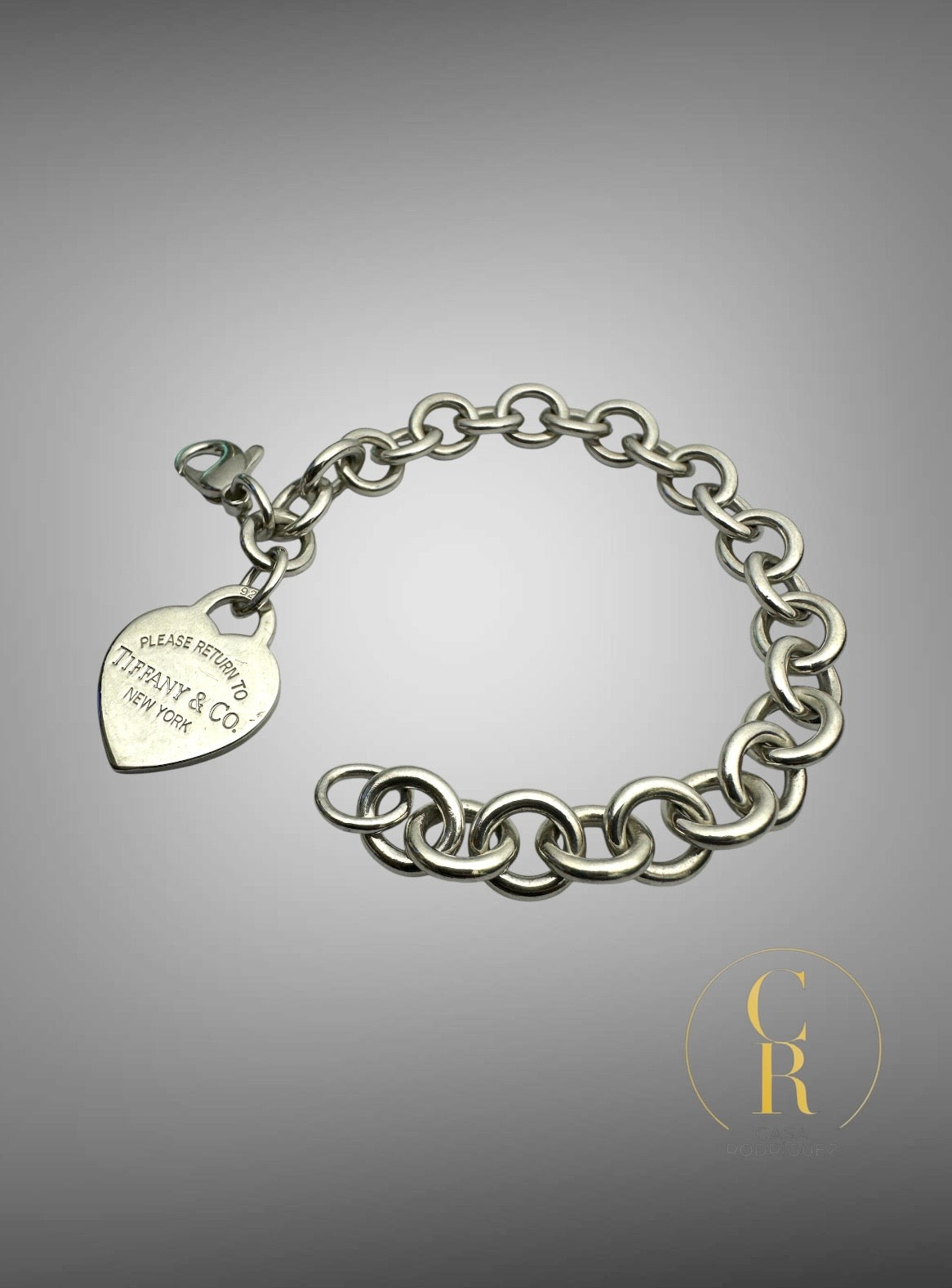 Pulsera Tiffany & Co. Please Return To  Corazón