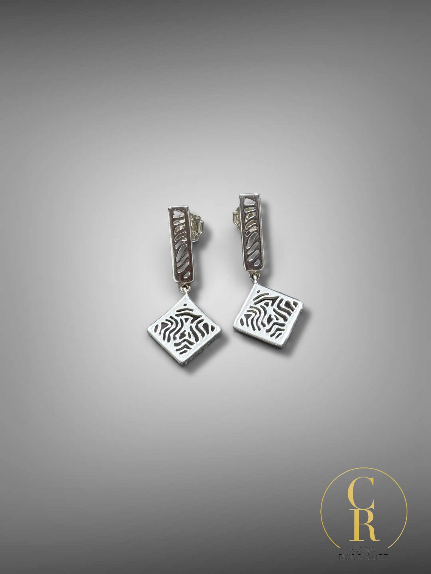 Aretes tous barras y cuadrados