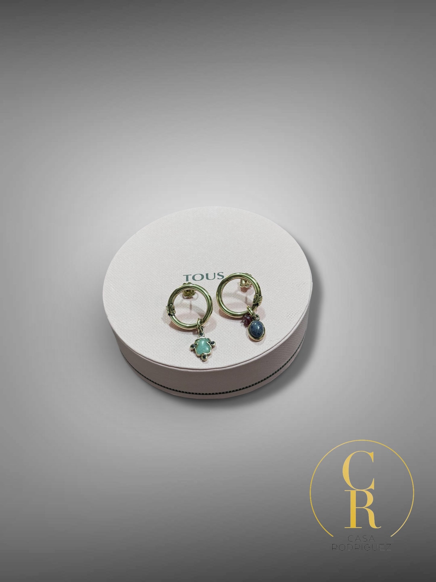 Aretes Tous circulares con figuras