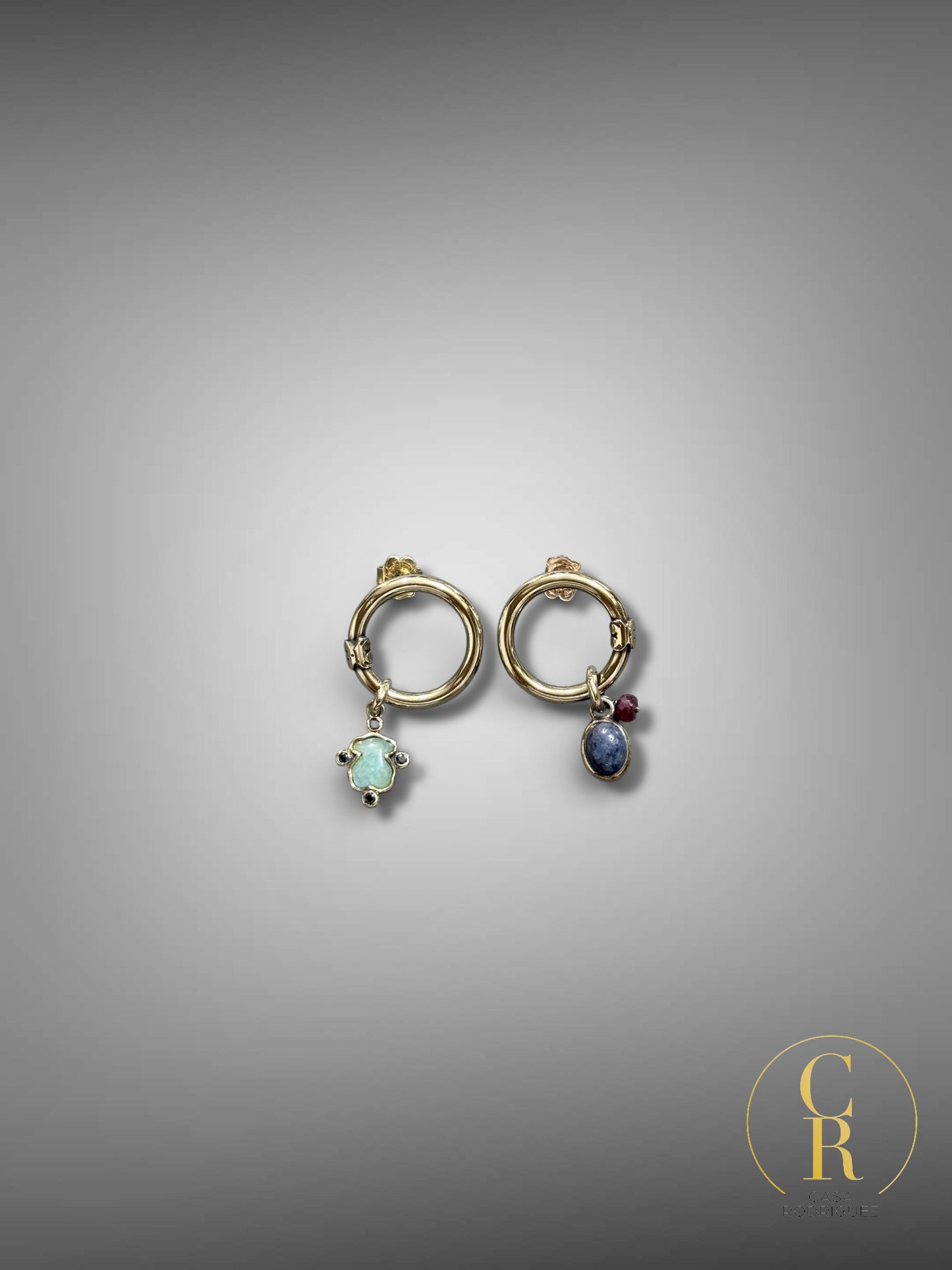 Aretes Tous circulares con figuras