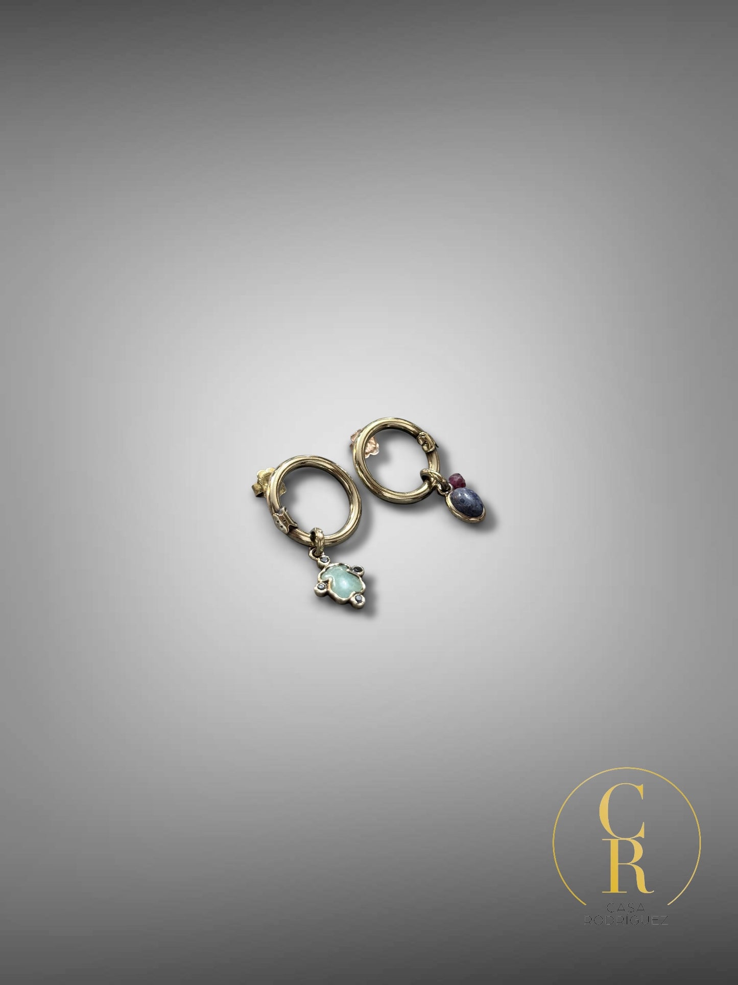 Aretes Tous circulares con figuras