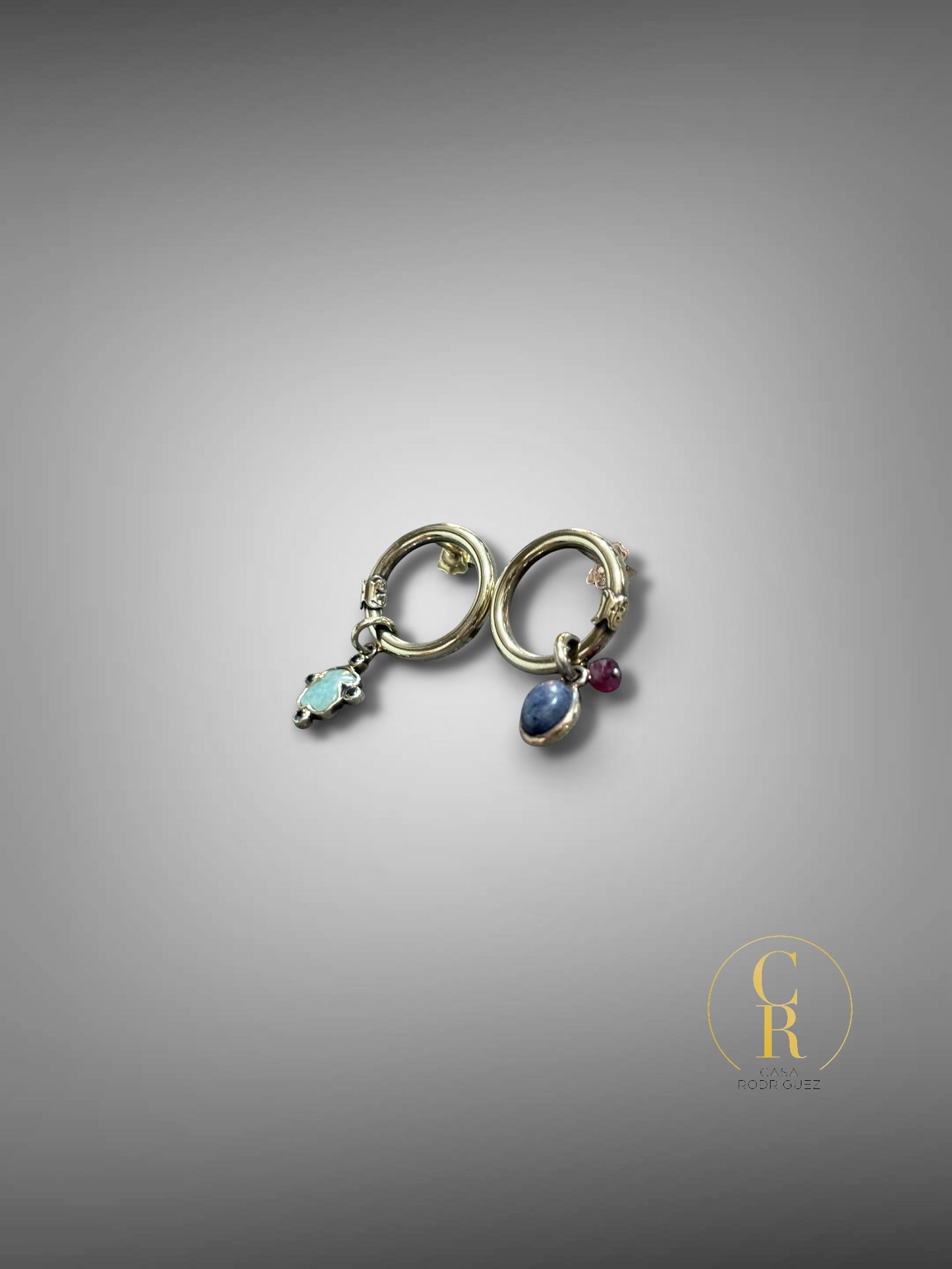 Aretes Tous circulares con figuras
