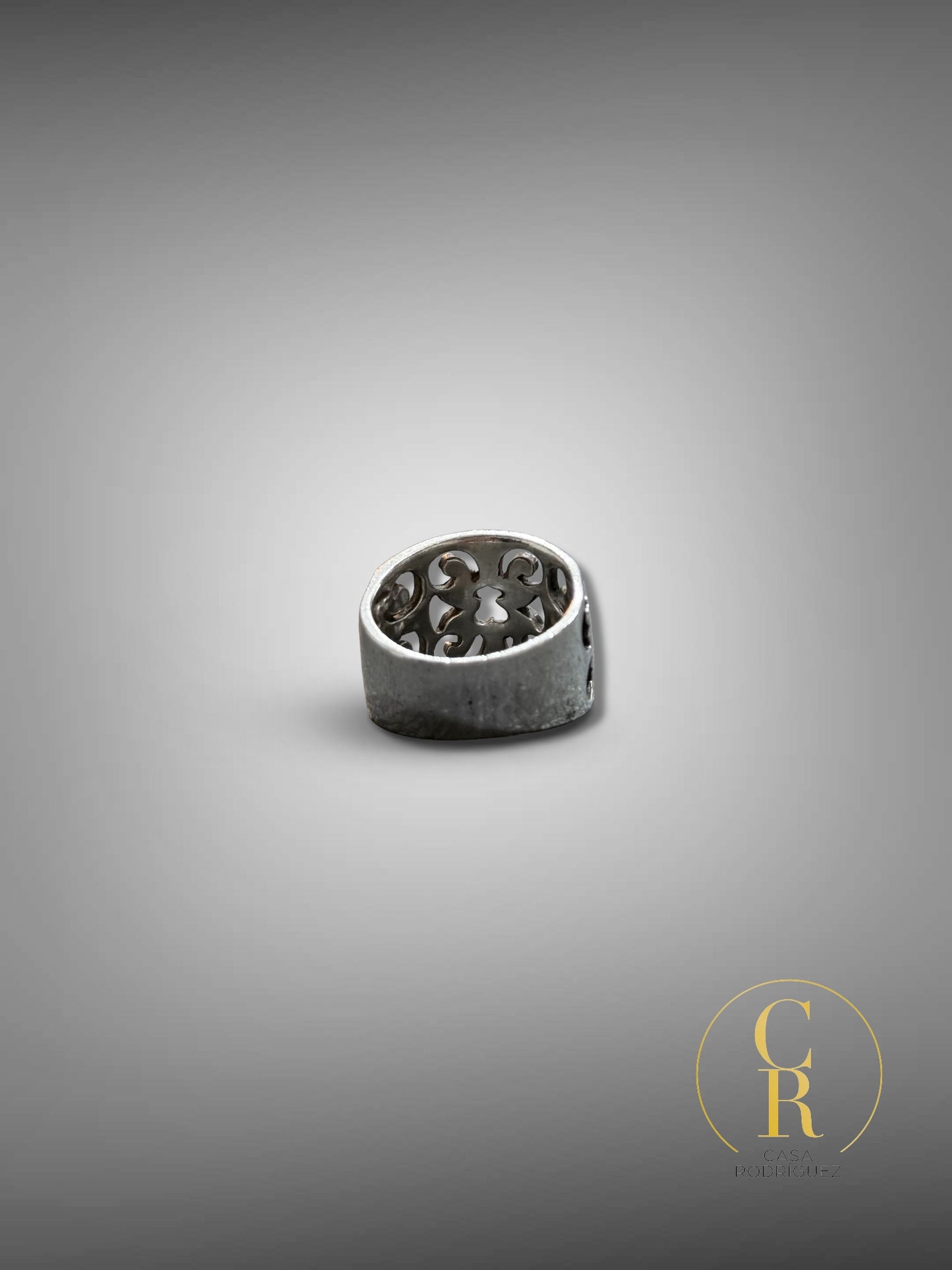 Anillo tous calado frontal silueta oso