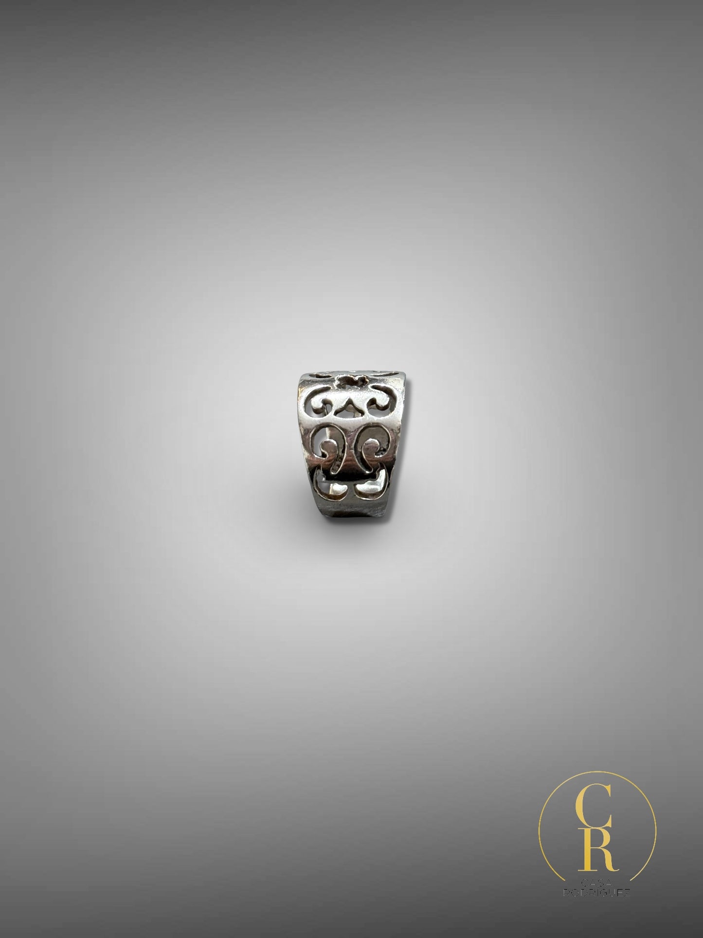 Anillo tous calado frontal silueta oso