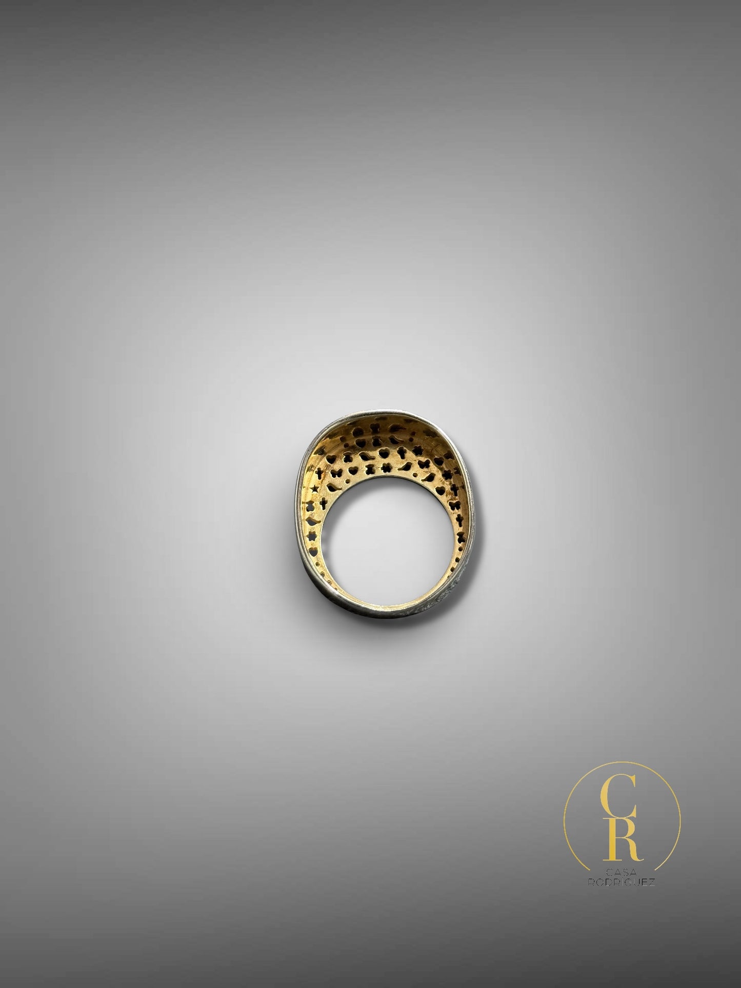 Anillo tous sello vermeil figuras