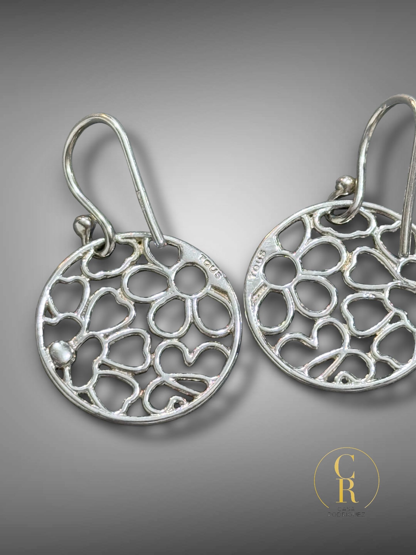 Aretes tous filigrana flores