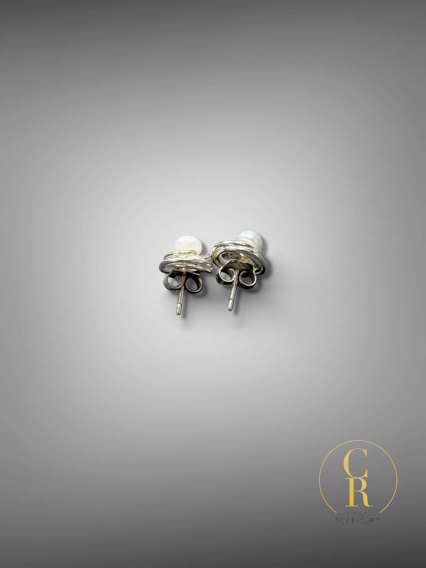 Aretes Tous perla central