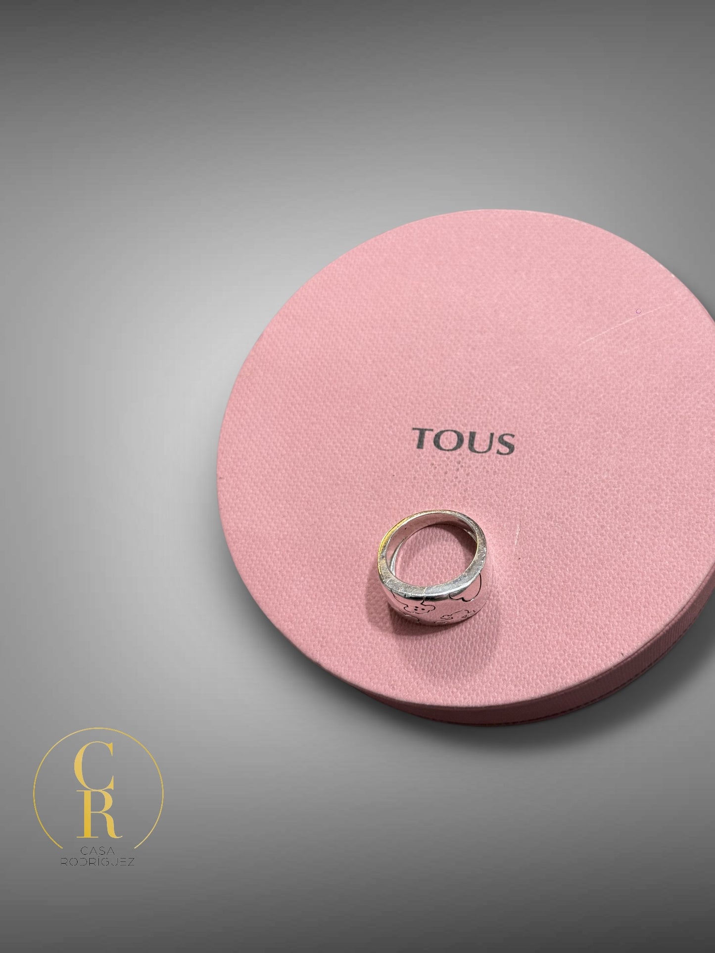 Anillo tous ositos y niña