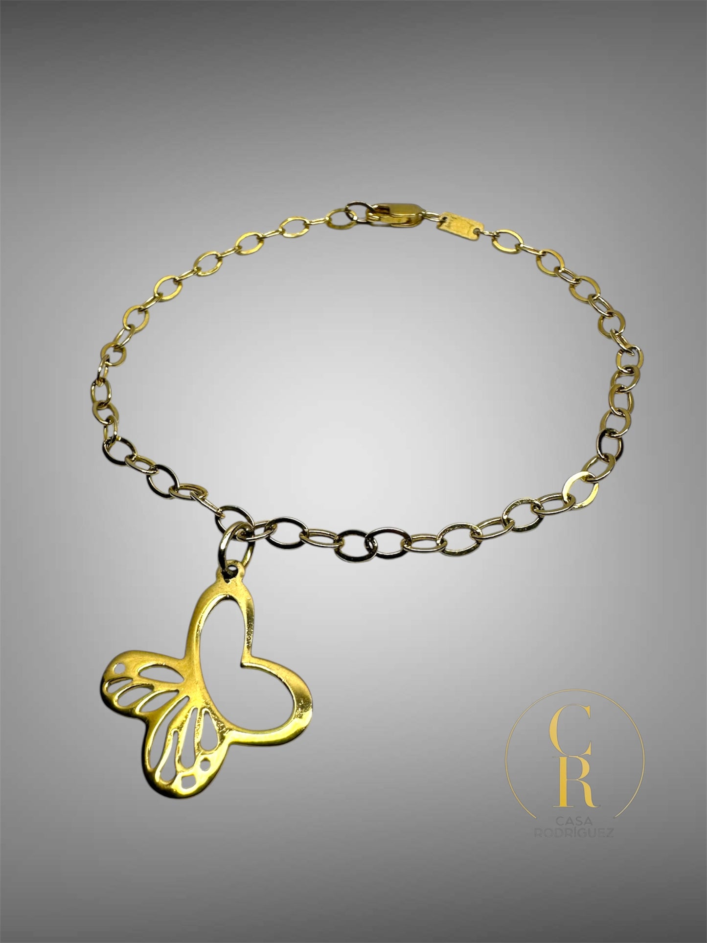 Pulsera Tanya Moss Mariposa Vermeil.