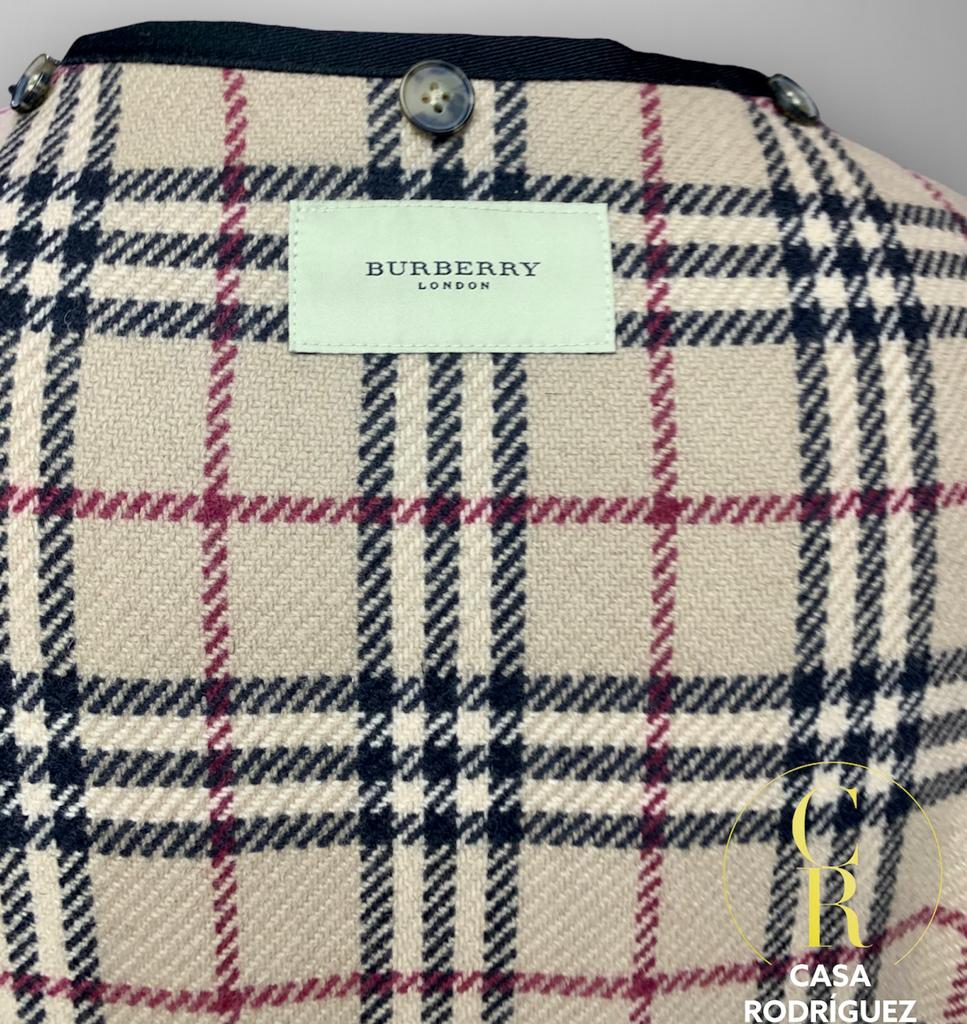 Abrigo Burberry doble