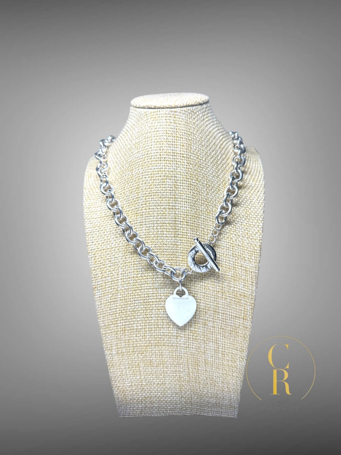 Collar Tiffany & Co. Please Return To Corazón